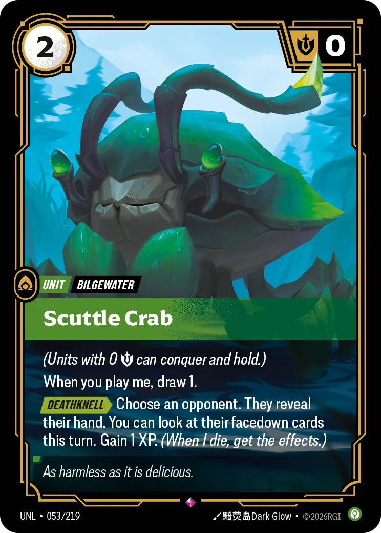 UNL-053/219 Scuttle Crab (Foiled)
