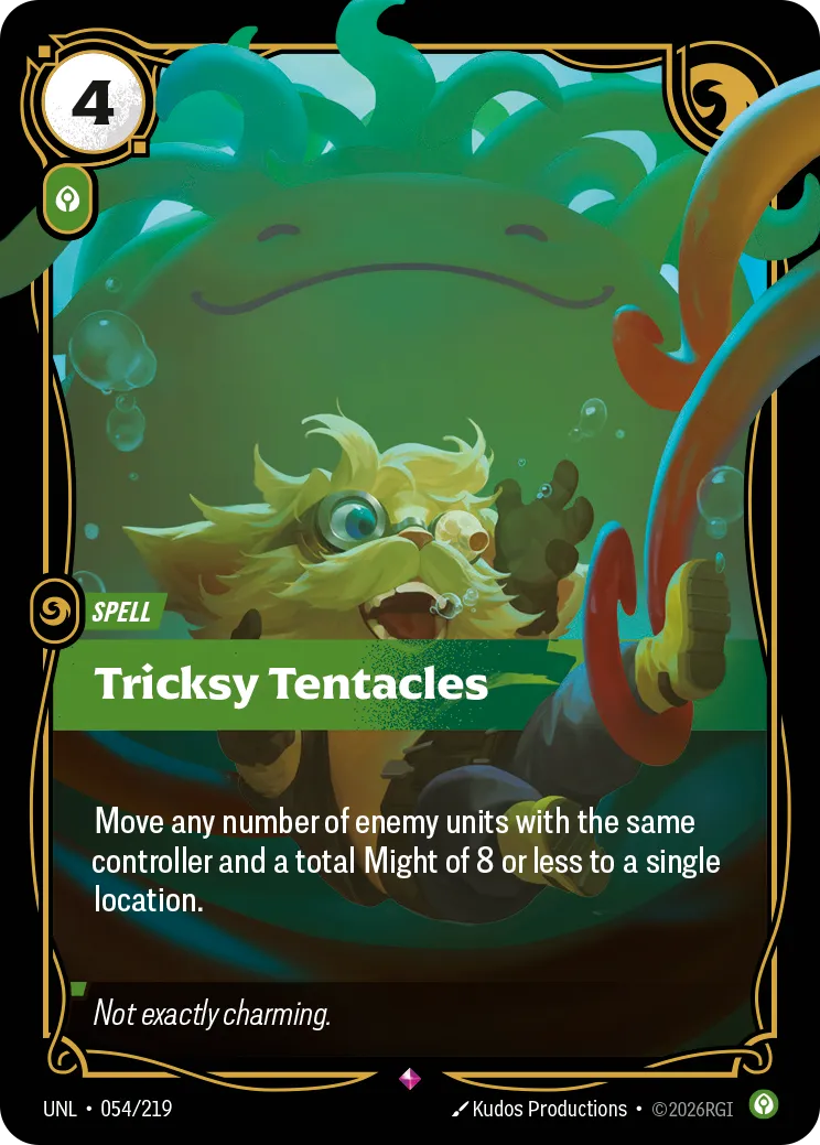 UNL-054/219 Tricksy Tentacles (Foiled)