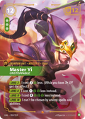 UNL-059/219 Master Yi, Unstoppable (Foiled)