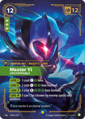 UNL-059a/219 Master Yi, Unstoppable (AA)