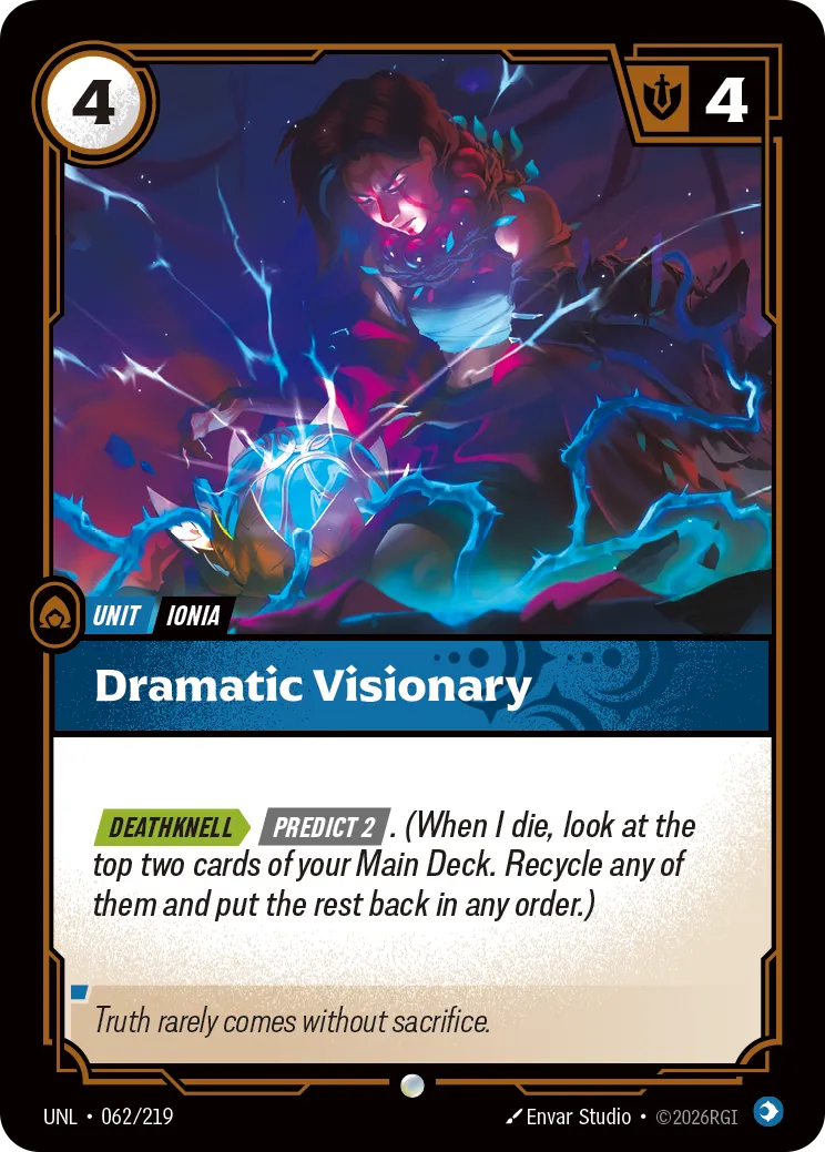 UNL-062/219 Dramatic Visionary (Foiled)