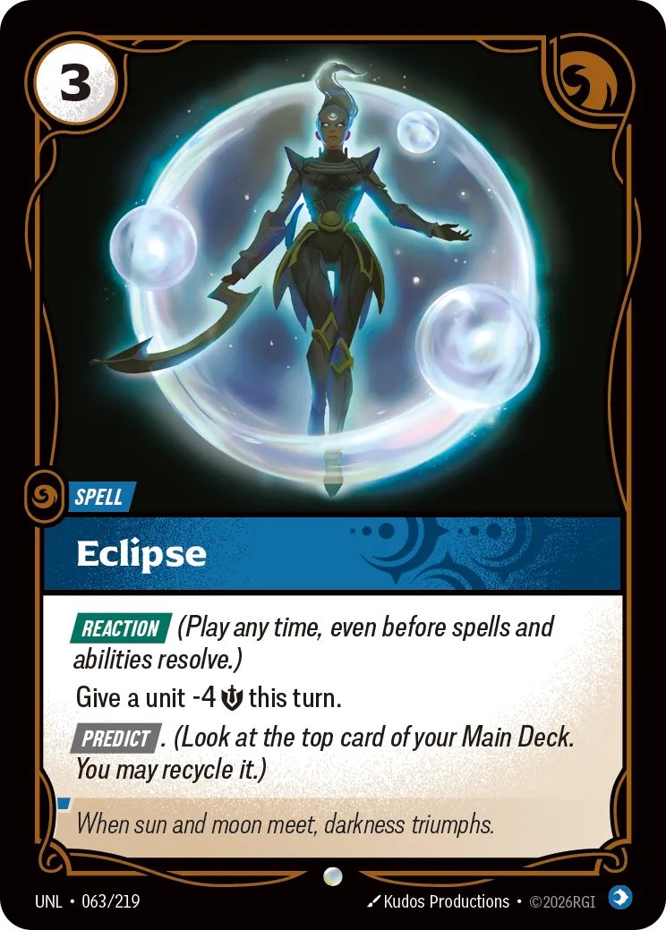 UNL-063/219 Eclipse