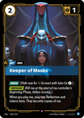 UNL-081/219 Keeper of Masks (Foiled)