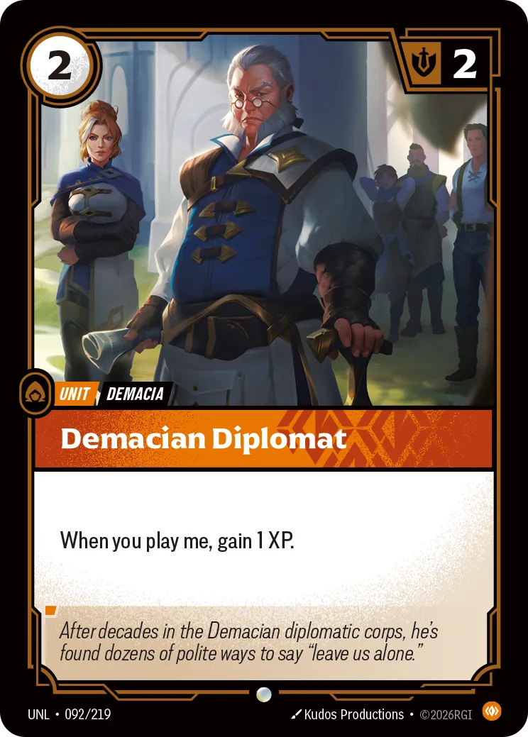 UNL-092/219 Demacian Diplomat