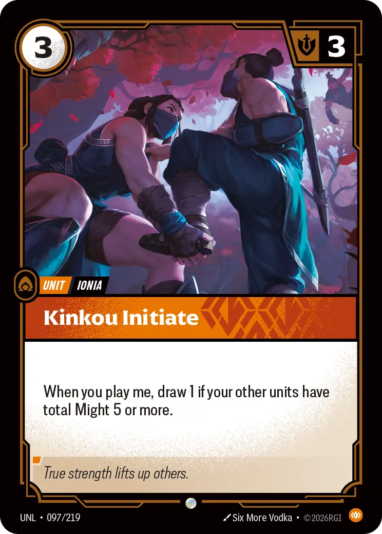 UNL-097/219 Kinkou Initiate
