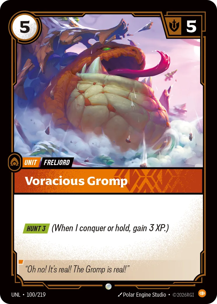 UNL-100/219 Voracious Gromp