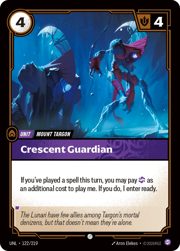 UNL-122/219 Crescent Guardian (Foiled)