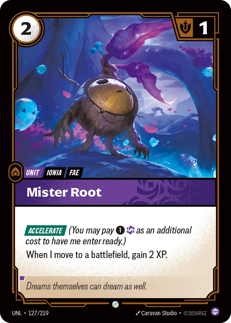 UNL-127/219 Mister Root