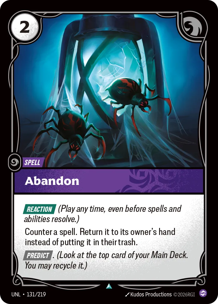 UNL-131/219 Abandon