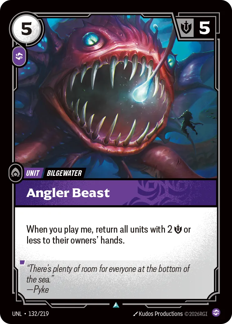 UNL-132/219 Angler Beast (Foiled)