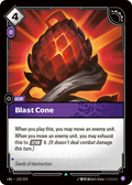 UNL-133/219 Blast Cone