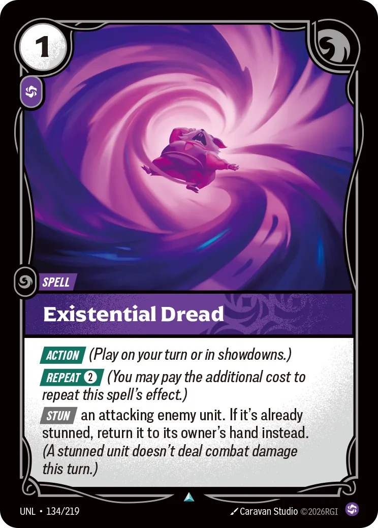 UNL-134/219 Existential Dread