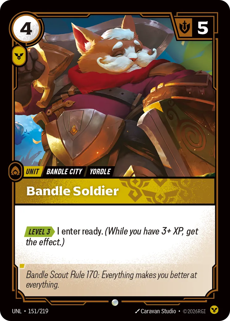 UNL-151/219 Bandle Soldier (Foiled)