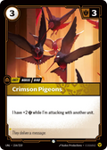 UNL-154/219 Crimson Pigeons (Foiled)