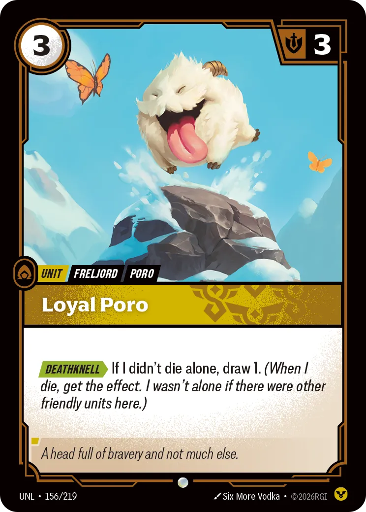 UNL-156/219 Loyal Poro (Foiled)