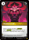 UNL-165/219 Shadow's Call (Foiled)
