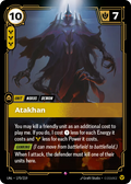 UNL-170/219 Atakhan (Foiled)