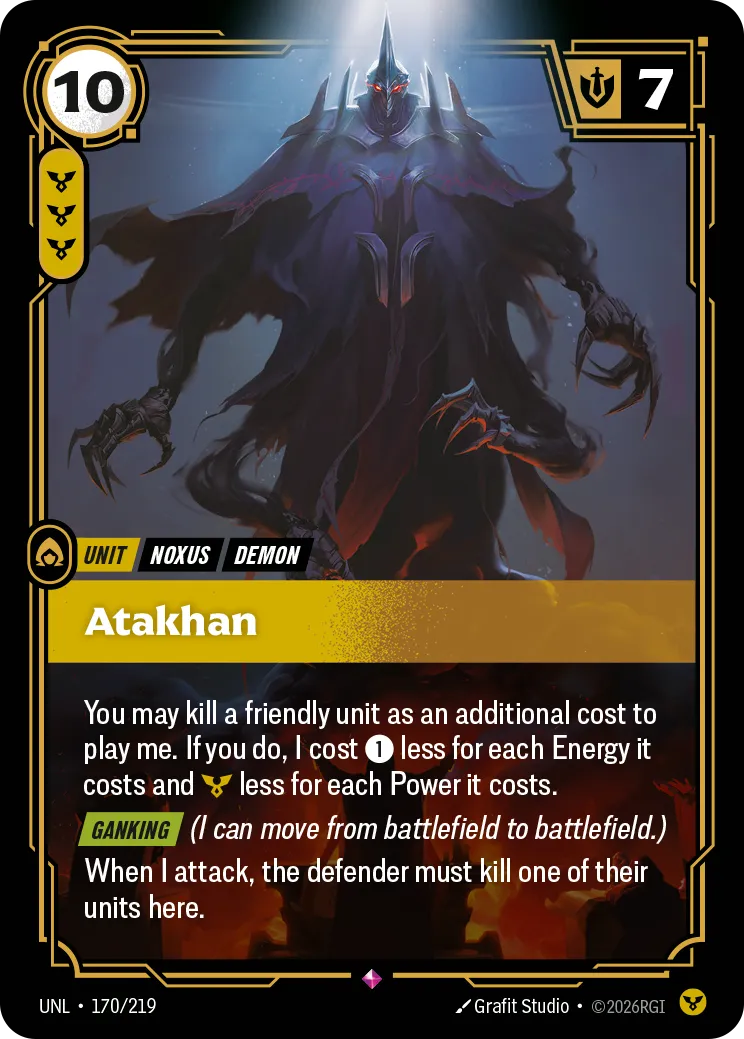 UNL-170/219 Atakhan (Foiled)