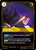 UNL-173/219 Sacrifice (Foiled)