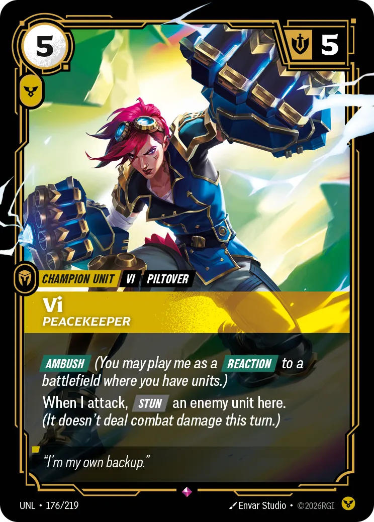 UNL-176/219 Vi, Peacekeeper