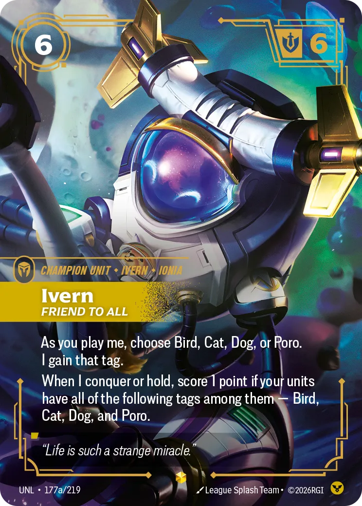 UNL-177a/219 Ivern, Friend to All (AA)