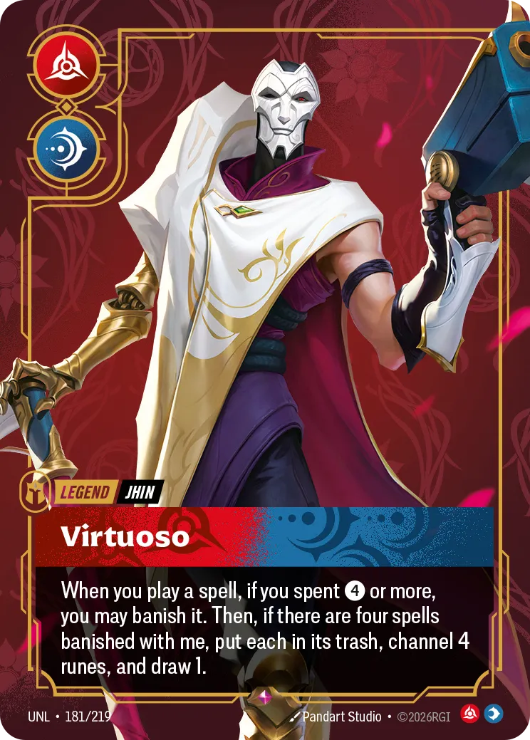 UNL-181/219 Jhin, Virtuoso (Foiled)