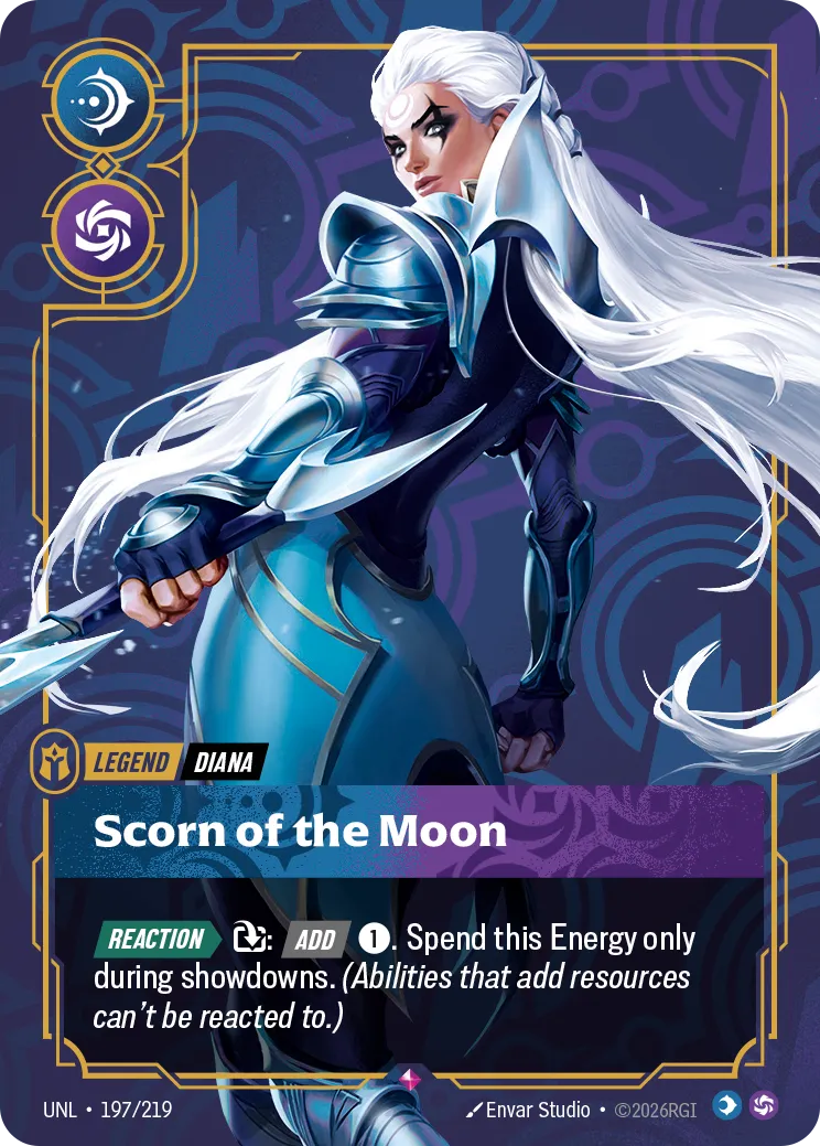 UNL-197/219 Diana, Scorn of the Moon (Foiled)