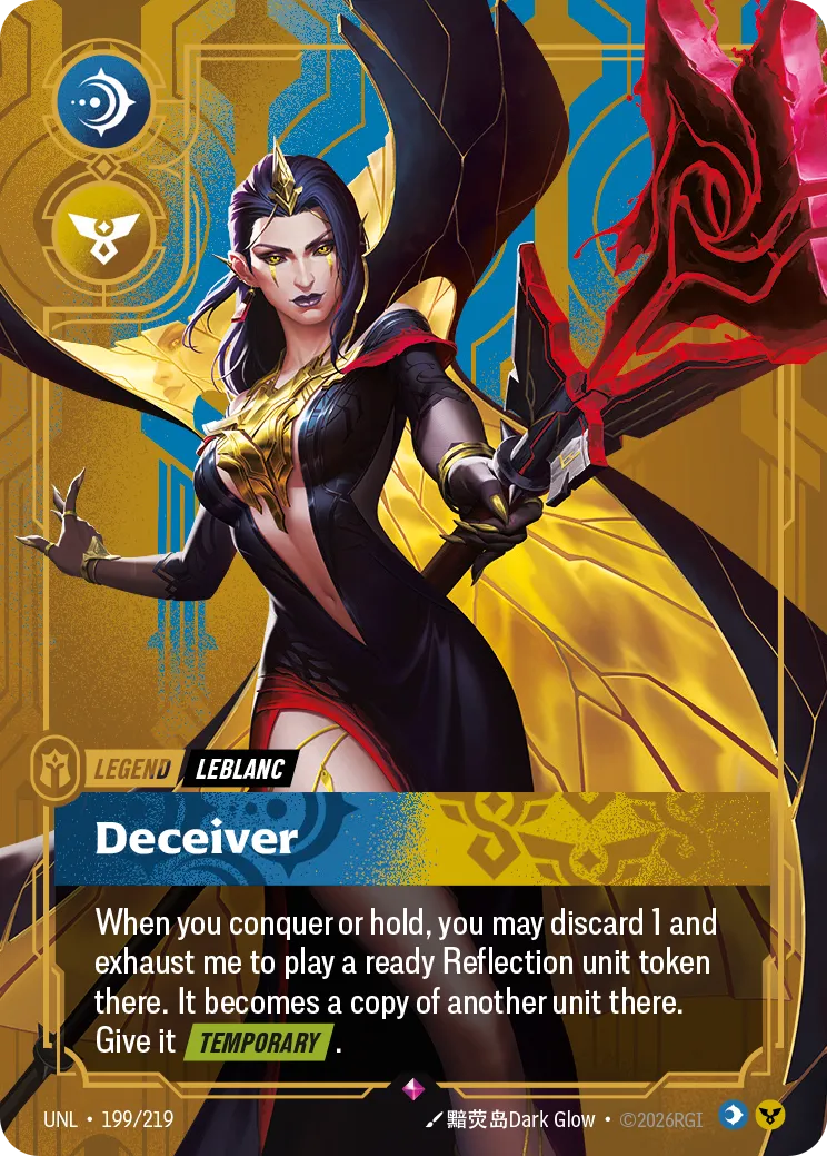 UNL-199/219 LeBlanc, Deceiver (Foiled)
