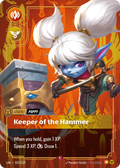 UNL-203/219 Poppy, Keeper of the Hammer (Foiled)
