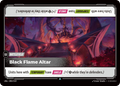 UNL-208/219 Black Flame Altar (Foiled)