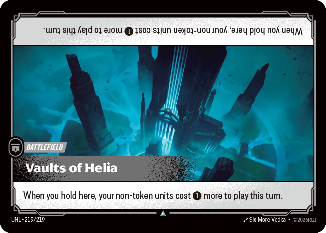 UNL-219/219 Vaults of Helia (Foiled)