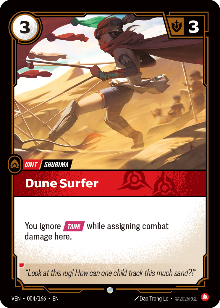 VEN-004/166 Dune Surfer