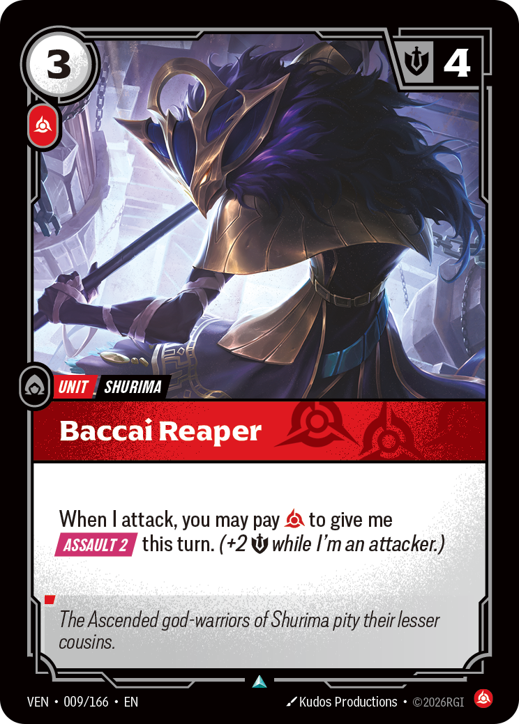 VEN-009/166 Baccai Reaper
