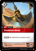 VEN-011/166 Pendulum Blade (Foiled)