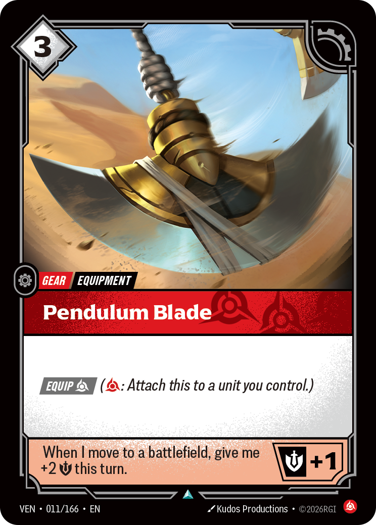 VEN-011/166 Pendulum Blade