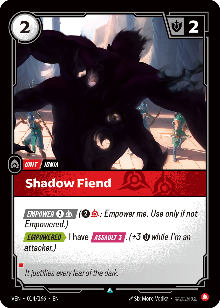 VEN-014/166 Shadow Fiend
