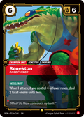 VEN-019a/166 Renekton, Rage Fueled (AA)