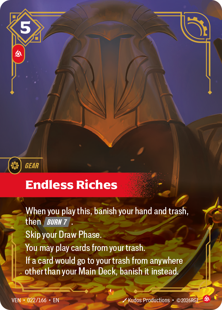 VEN-022/166 Endless Riches