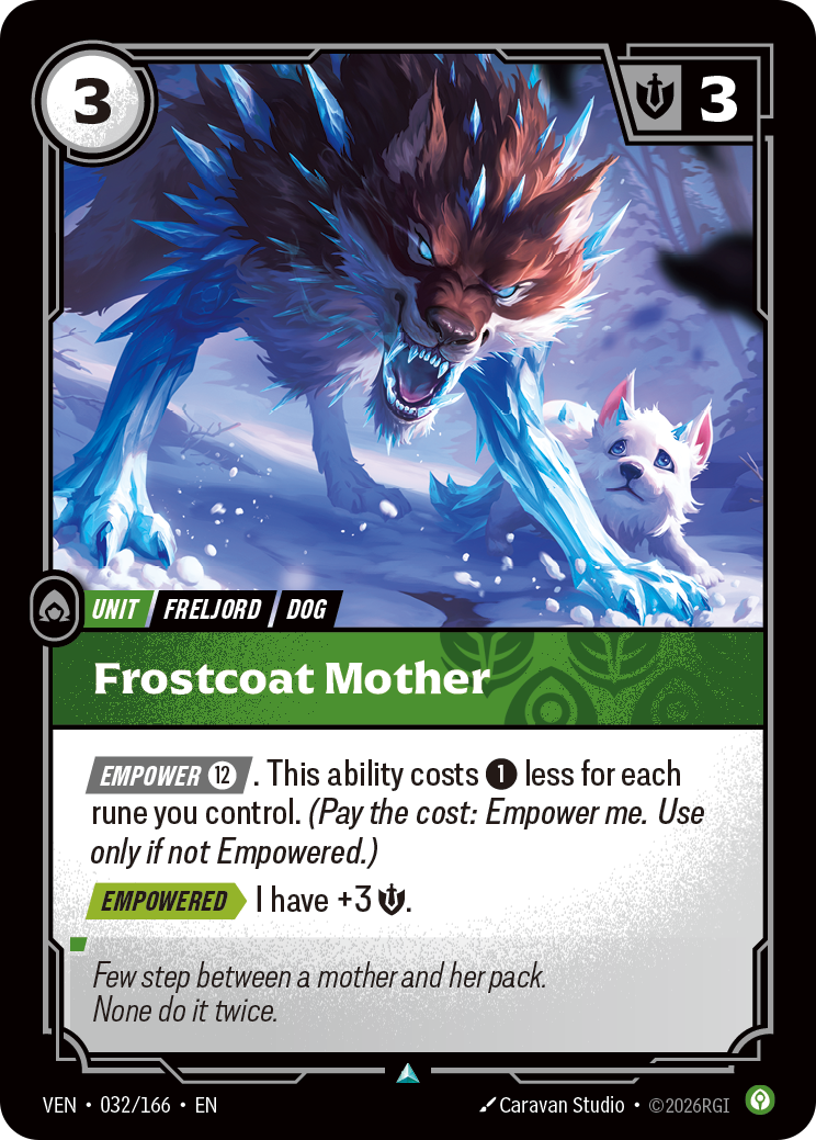 VEN-032/166 Frostcoat Mother (Foiled)