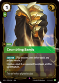 VEN-039/166 Crumbling Sands