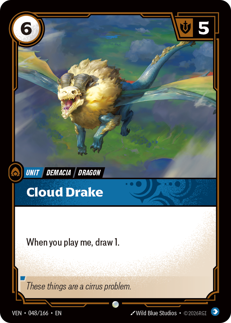 VEN-048/166 Cloud Drake