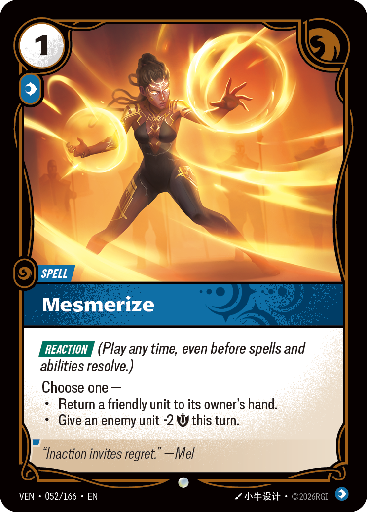 VEN-052/166 Mesmerize (Foiled)