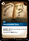 VEN-054/166 Questionable Tome