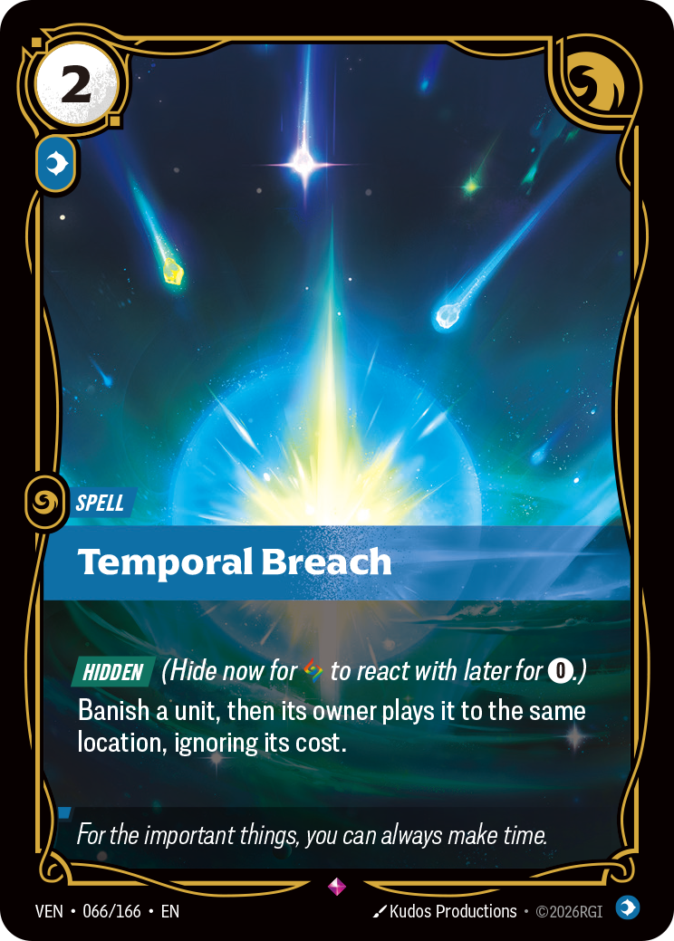 VEN-066/166 Temporal Breach
