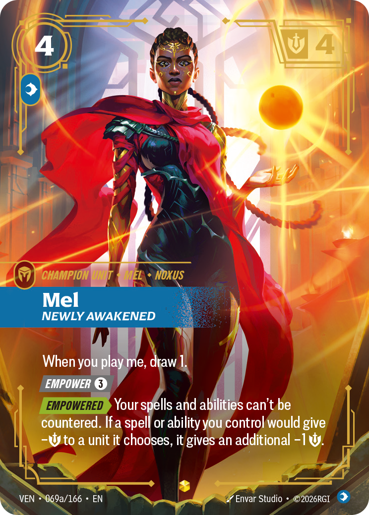 VEN-069a/166 Mel, Newly Awakened (AA)