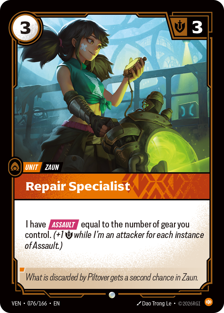 VEN-076/166 Repair Specialist (Foiled)