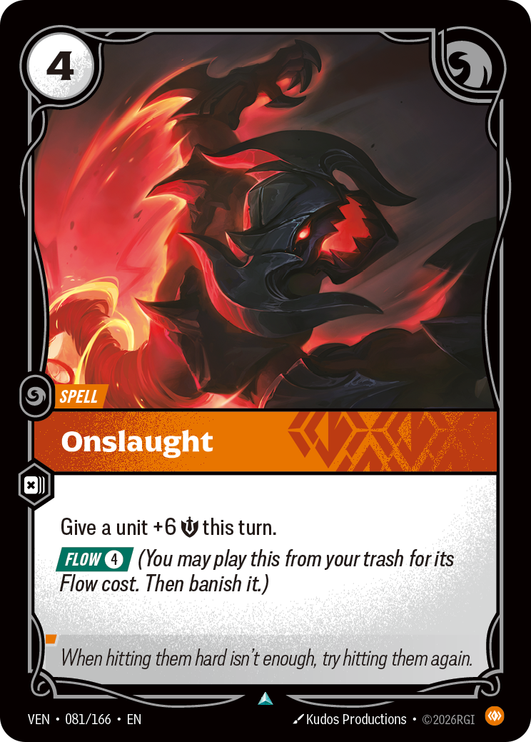 VEN-081/166 Onslaught