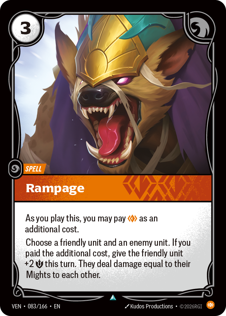 VEN-083/166 Rampage