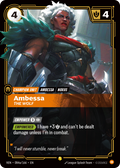 VEN-084a/166 Ambessa, The Wolf (AA)