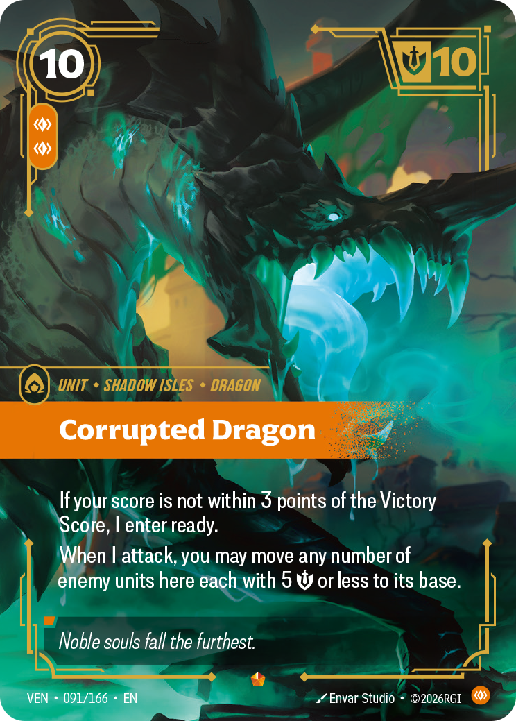 VEN-091/166 Corrupted Dragon